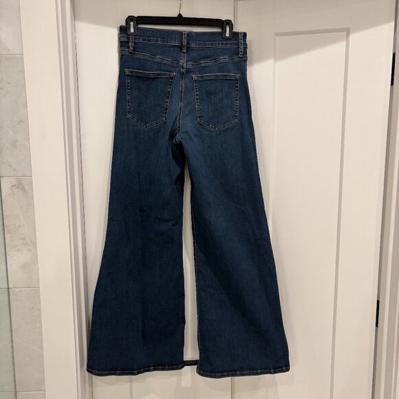 Frame Le Palazzo Crop Jeans size 28 - dark wash - Picture 2 of 4